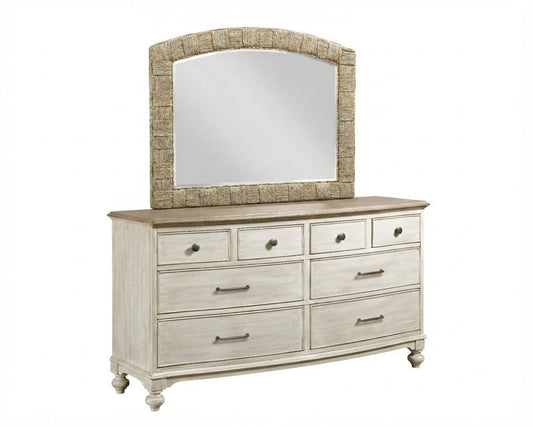 American Drew - Litchfield Sunwashed Finish Weymouth Dresser With Weave Mirror - 750-130020 view 1
