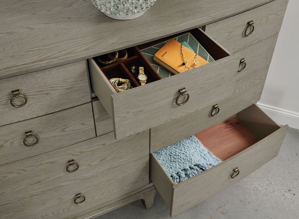 American Drew - Milan Stone Catherine 10 Drawer Dresser - 501-131 view 3