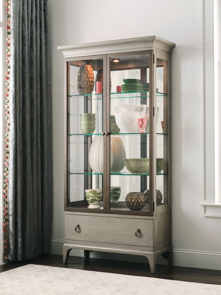 American Drew - Milan Stone Concord Display Cabinet - 501-850R view 2