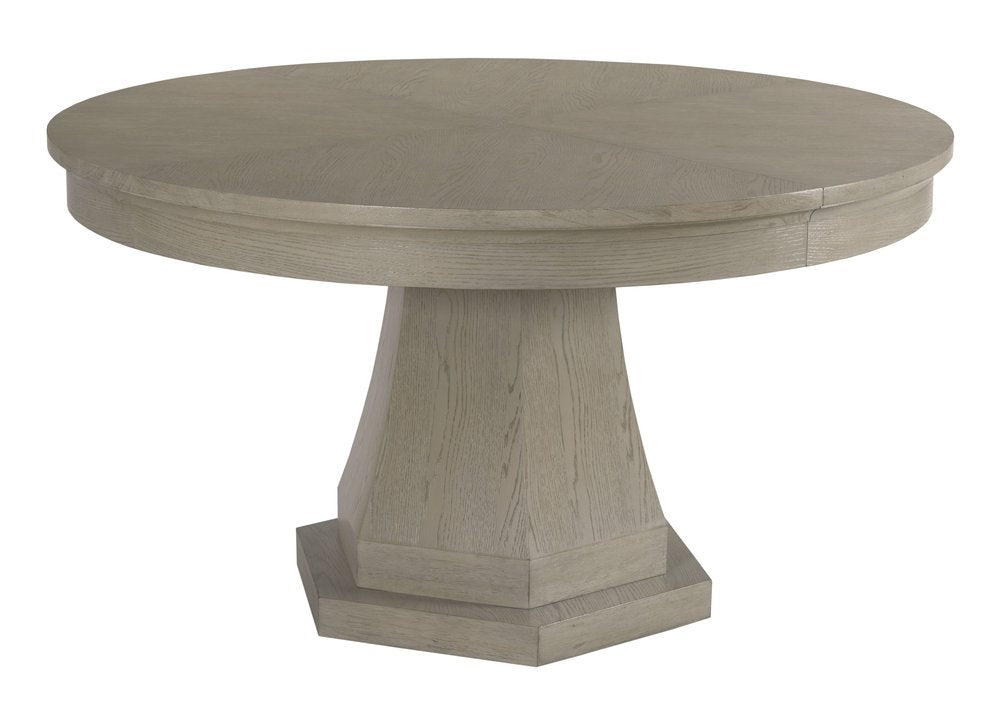 American Drew - Milan Stone Hartford Extendable Round Dining Table - 501-701R view 1