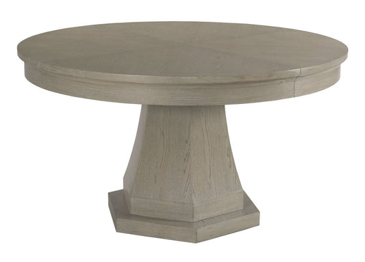 American Drew - Milan Stone Hartford Extendable Round Dining Table - 501-701R view 1