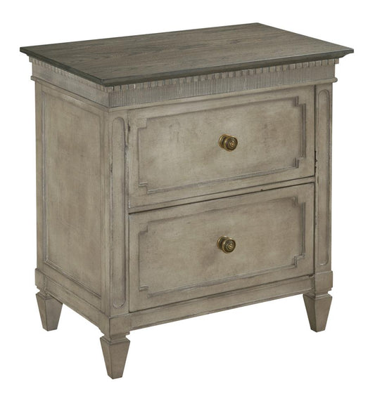 American Drew - Savona Ax Two Drawer Nightstand - 654-420 veiw 1