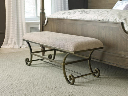 American Drew - Savona Bed Bench - 654-480 veiw 2