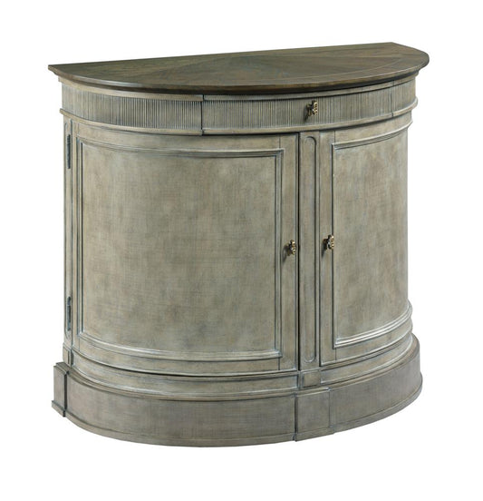 American Drew - Savona Demilune Bachelor Chest Versaille Finish W/Elm Top - 654-423 veiw 1