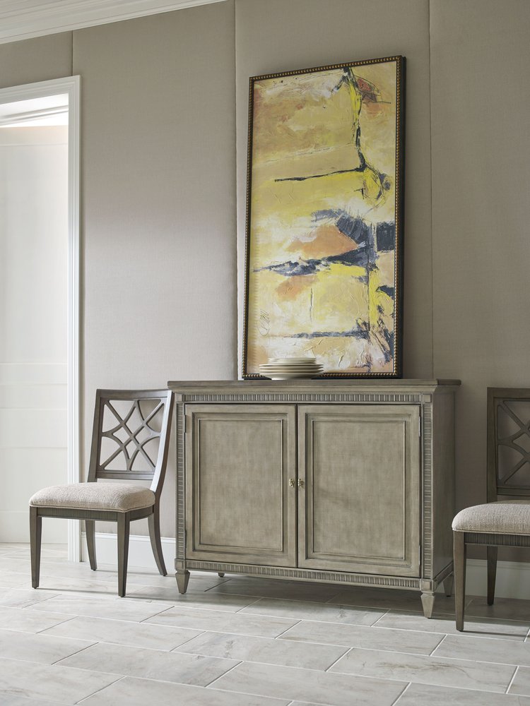 American Drew - Savona Versaille Painted Genieve Side Chair - Set of 2 - 654-636C view 5