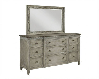 American Drew - Savona Versaille Painted Stockholm Drawer Dresser With Regent Mirror - 654-130030 view 1