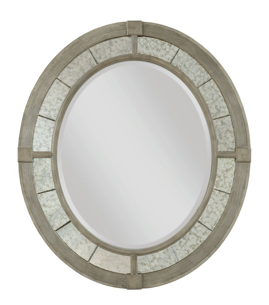 American Drew - Savona Versaille Painted Stockholm Drawer Dresser With Rococo Oval Mirror - 654-130020 view 4