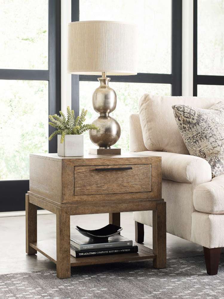 American Drew - Skyline Evans Drawer End Table - 010-915 veiw 1