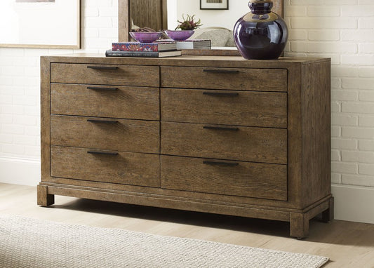 American Drew - Skyline Smoke Sutton Dresser With Mirror - 010-130040 view 2