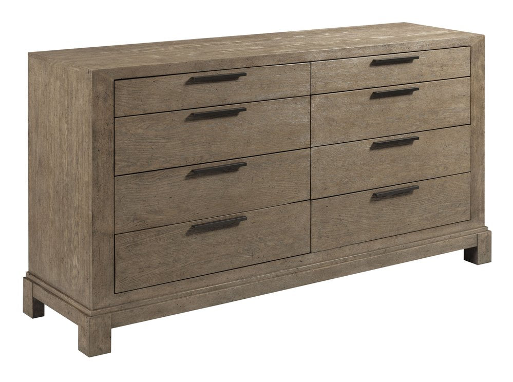 American Drew - Skyline Smoke Sutton Dresser With Mirror - 010-130040 view 3