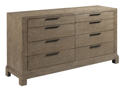 American Drew - Skyline Smoke Sutton Dresser With Mirror - 010-130040 view 3
