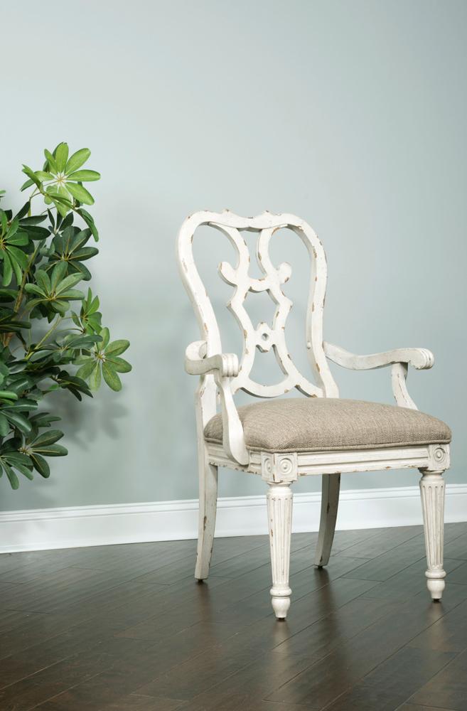 American Drew - Southbury Cortona Arm Dining Chair - 513-637 veiw 3