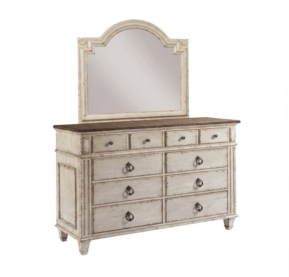 American Drew - Southbury Parchment And Fossil Bureau With Mirror - 513-131040 view 1
