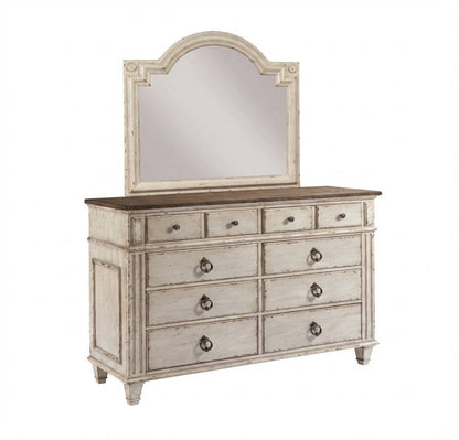 American Drew - Southbury Parchment And Fossil Bureau With Mirror - 513-131040 view 1