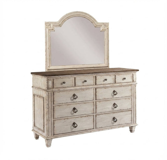 American Drew - Southbury Parchment And Fossil Bureau With Mirror - 513-131040 view 1