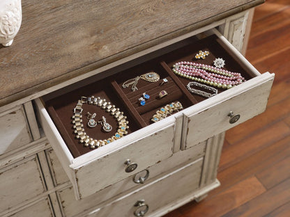 American Drew - Southbury Parchment And Fossil Bureau With Mirror - 513-131040 view 6
