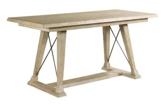 American Drew - Vista Clayton Counter Height Trestle Table Complete - 803-700R veiw 1
