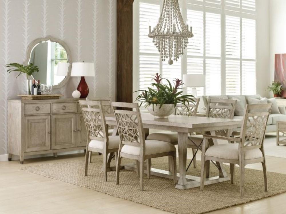 American Drew - Vista Clayton Dining Table Complete - 803-744R veiw 2