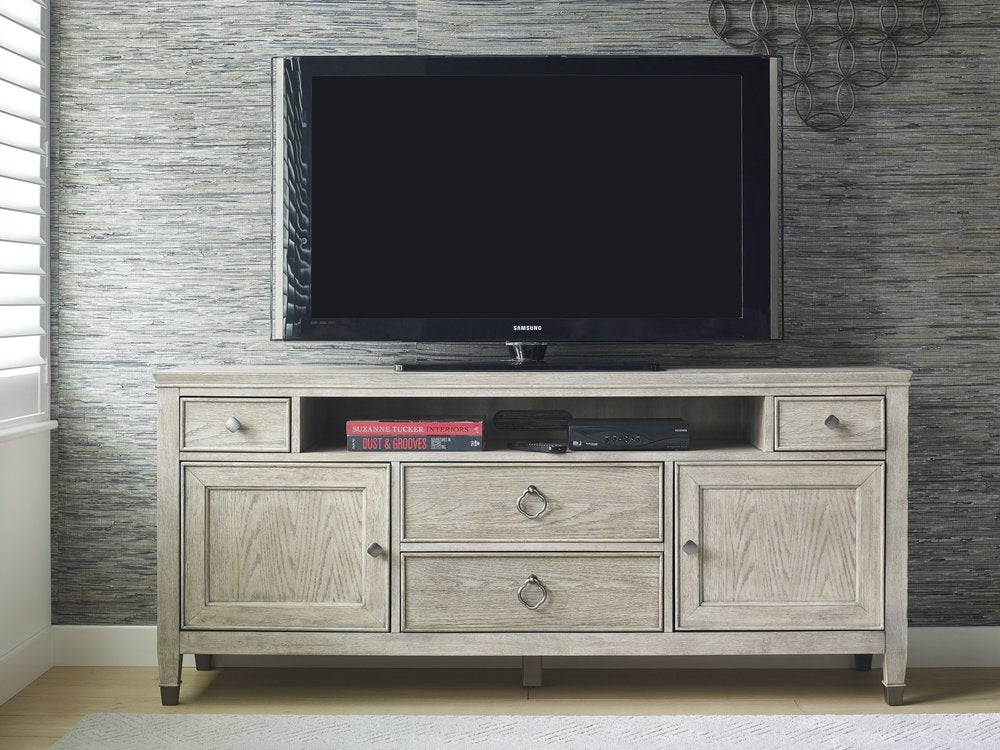 American Drew - Vista Oyster Biscane Entertainment Console - 803-585 view 3