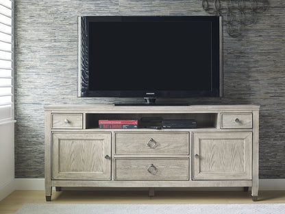 American Drew - Vista Oyster Biscane Entertainment Console - 803-585 view 3