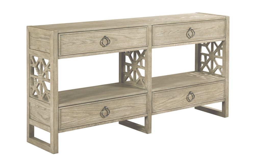 American Drew - Vista Oyster Biscayne Hall Console Table - 803-925 view 1