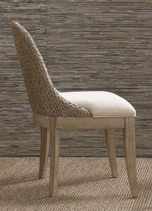 American Drew - Vista Oyster Boca Woven Dining Chair - Set of 2 - 803-622C view 2