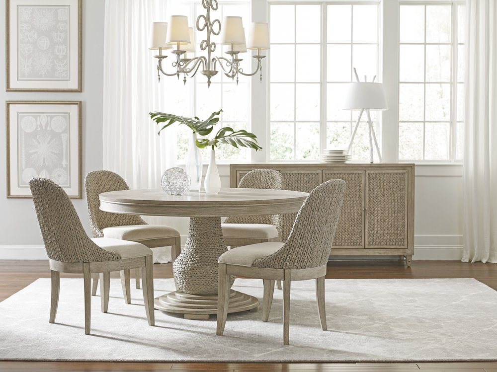 American Drew - Vista Oyster Boca Woven Dining Chair - Set of 2 - 803-622C view 5