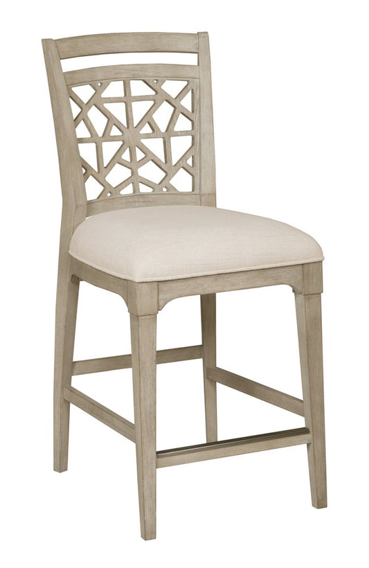 American Drew - Vista Oyster Essex Counter Height Stool - Set of 2 - 803-691C view 1