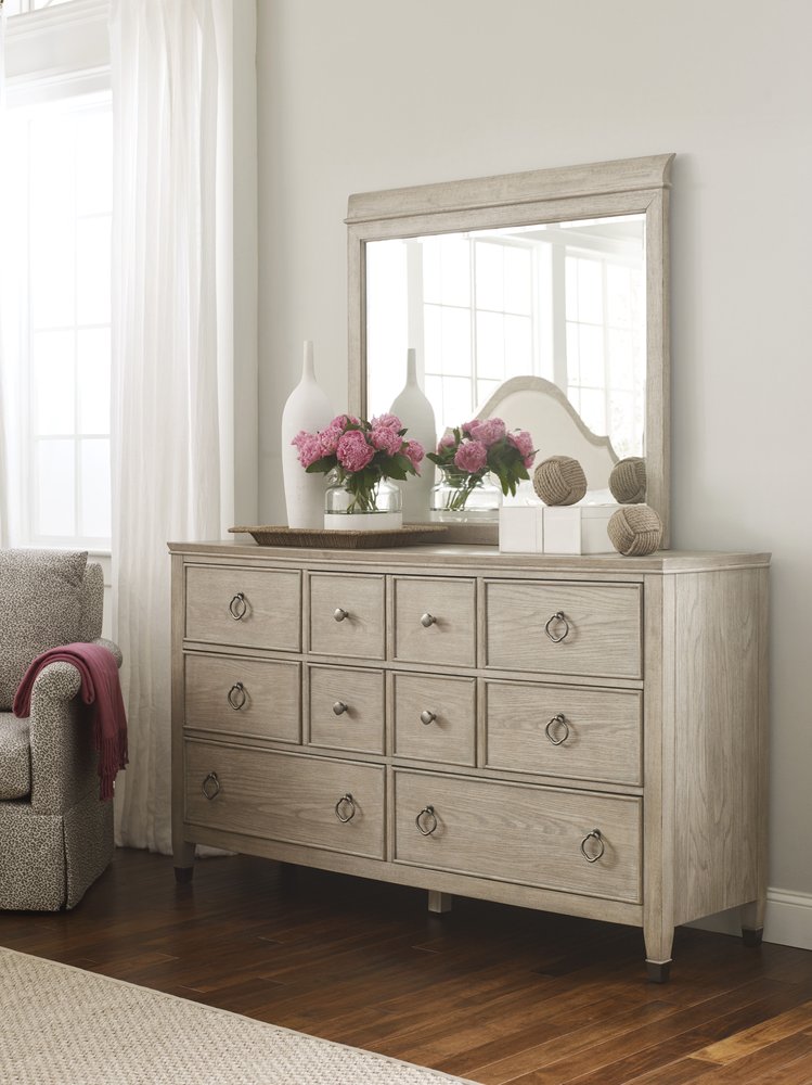 American Drew - Vista Oyster Fremont Dresser With Accent Mirror - 803-130020 view 6