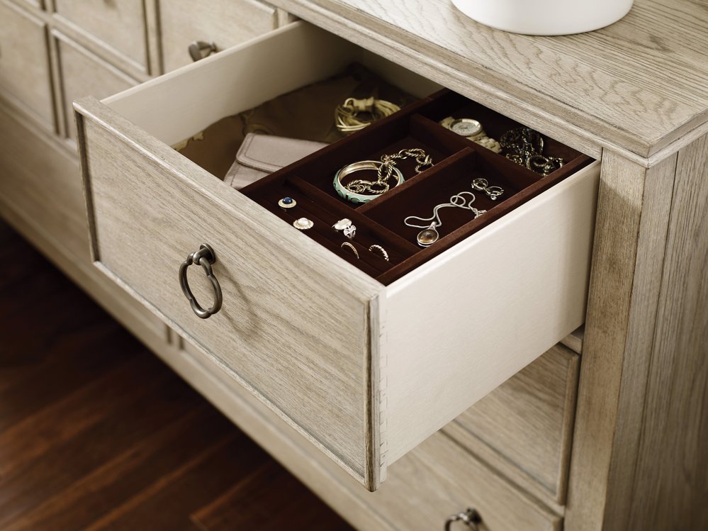 American Drew - Vista Oyster Fremont Dresser With Accent Mirror - 803-130020 view 8