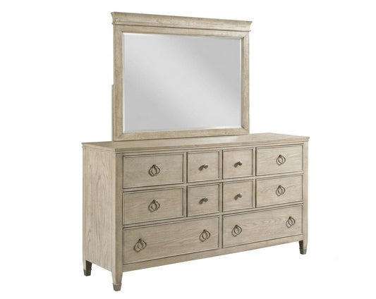 American Drew - Vista Oyster Fremont Dresser With Mirror - 803-130030 view 1