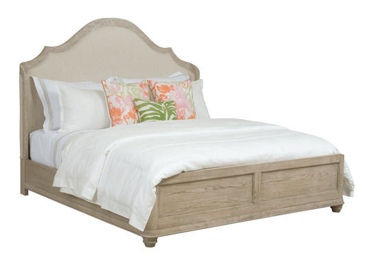 American Drew - Vista Oyster Haven Queen Upholstered Shelter Bed - 803-313CR view 1