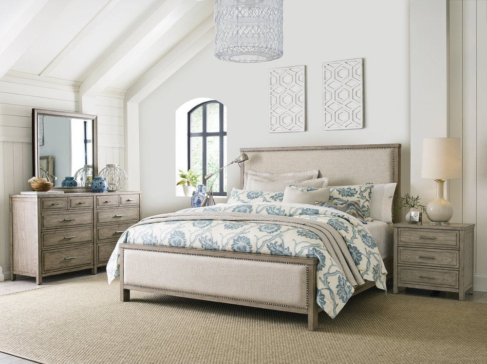 American Drew - West Fork Aged Taupe Parks Dresser With Mirror - 924-130020 view 8