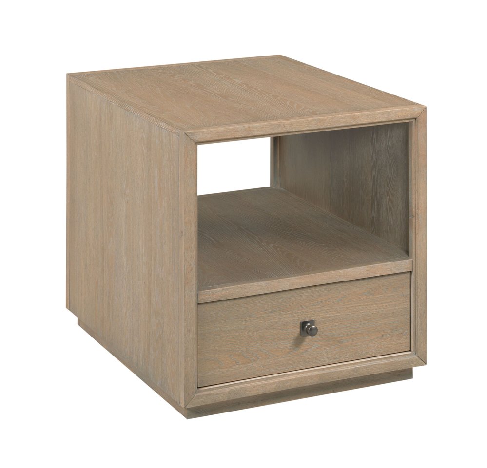 American Drew - Windover Sand Ecker Drawer End Table - 305-915 view 1