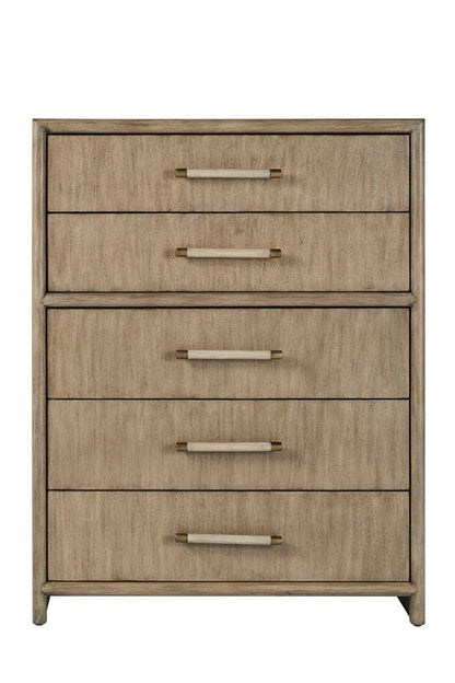 American Woodcrafters - Arlington King Panel 5pc Bedroom Set - Nutmeg - 4300-KPNPN-5PC view 2
