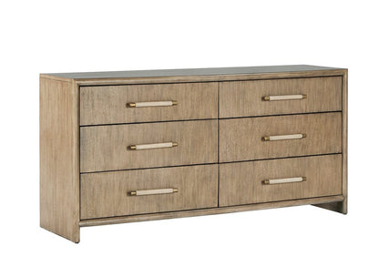 American Woodcrafters - Arlington King Upholstered Panel 5pc Bedroom Set - Nutmeg - 4300-KUPSH-5PC view 5