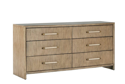 American Woodcrafters - Arlington Queen Upholstered Panel 4pc Bedroom Set - Nutmeg - 4300-QUPSH-4PC view 5