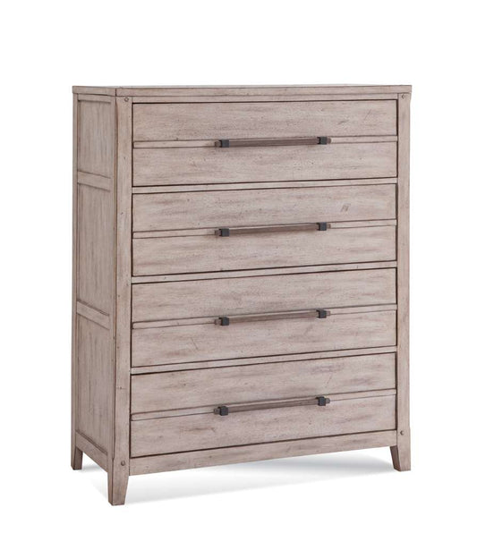 American Woodcrafters - Aurora Chest - Whitewash - 2810-150 veiw 1