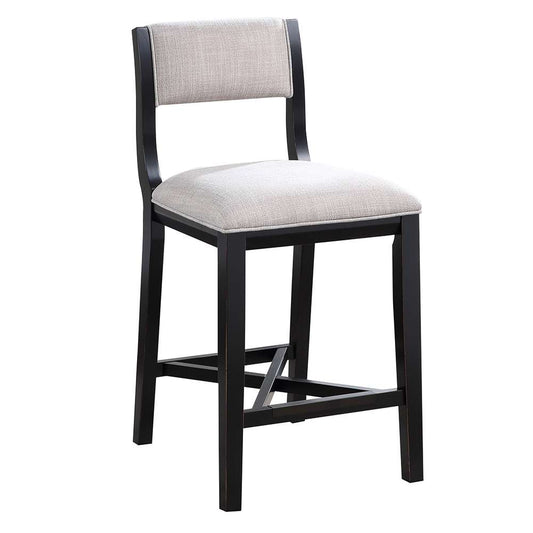 American Woodcrafters - Barcelona 26in Stool - Midnight Black - B2-270-26F veiw 1