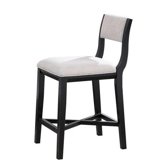 American Woodcrafters - Barcelona 26in Stool - Midnight Black - B2-270-26F veiw 2