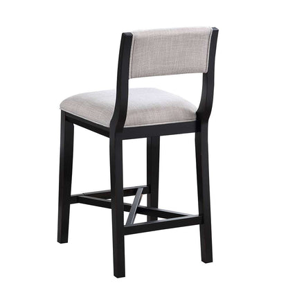 American Woodcrafters - Barcelona 26in Stool - Midnight Black - B2-270-26F veiw 3