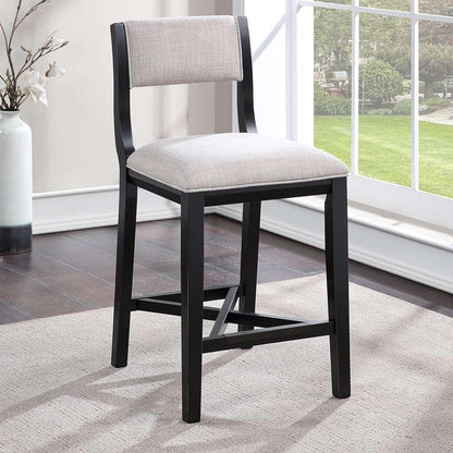 American Woodcrafters - Barcelona 26in Stool - Midnight Black - B2-270-26F veiw 7