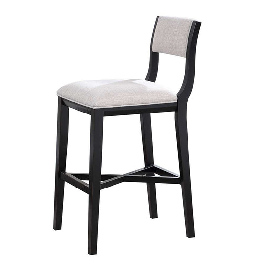 American Woodcrafters - Barcelona 30in Stool - Midnight Black - B2-270-30F veiw 2