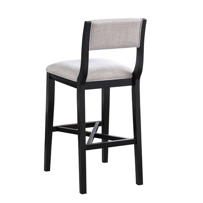 American Woodcrafters - Barcelona 30in Stool - Midnight Black - B2-270-30F veiw 3