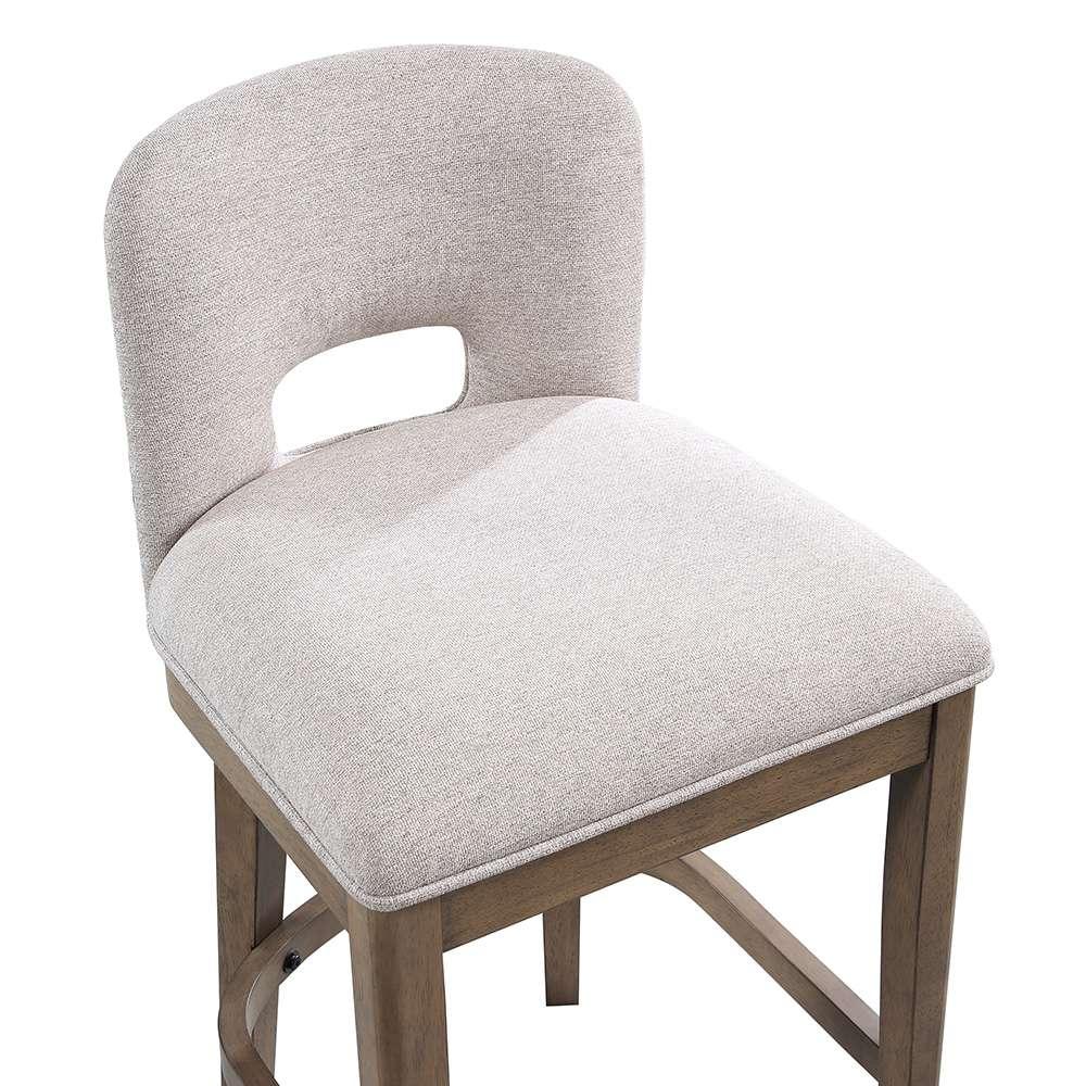 American Woodcrafters - Bistro 26in Stool - Mocha Brown - B2-268-26F veiw 4