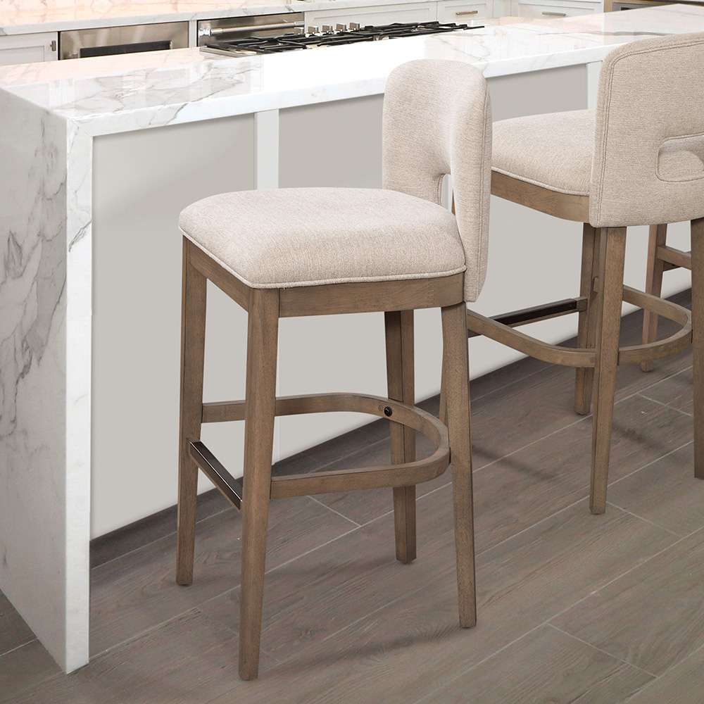 American Woodcrafters - Bistro 26in Stool - Mocha Brown - B2-268-26F veiw 6