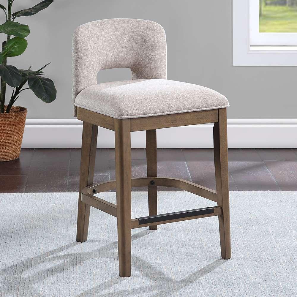 American Woodcrafters - Bistro 26in Stool - Mocha Brown - B2-268-26F veiw 7