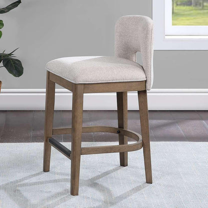 American Woodcrafters - Bistro 26in Stool - Mocha Brown - B2-268-26F veiw 8