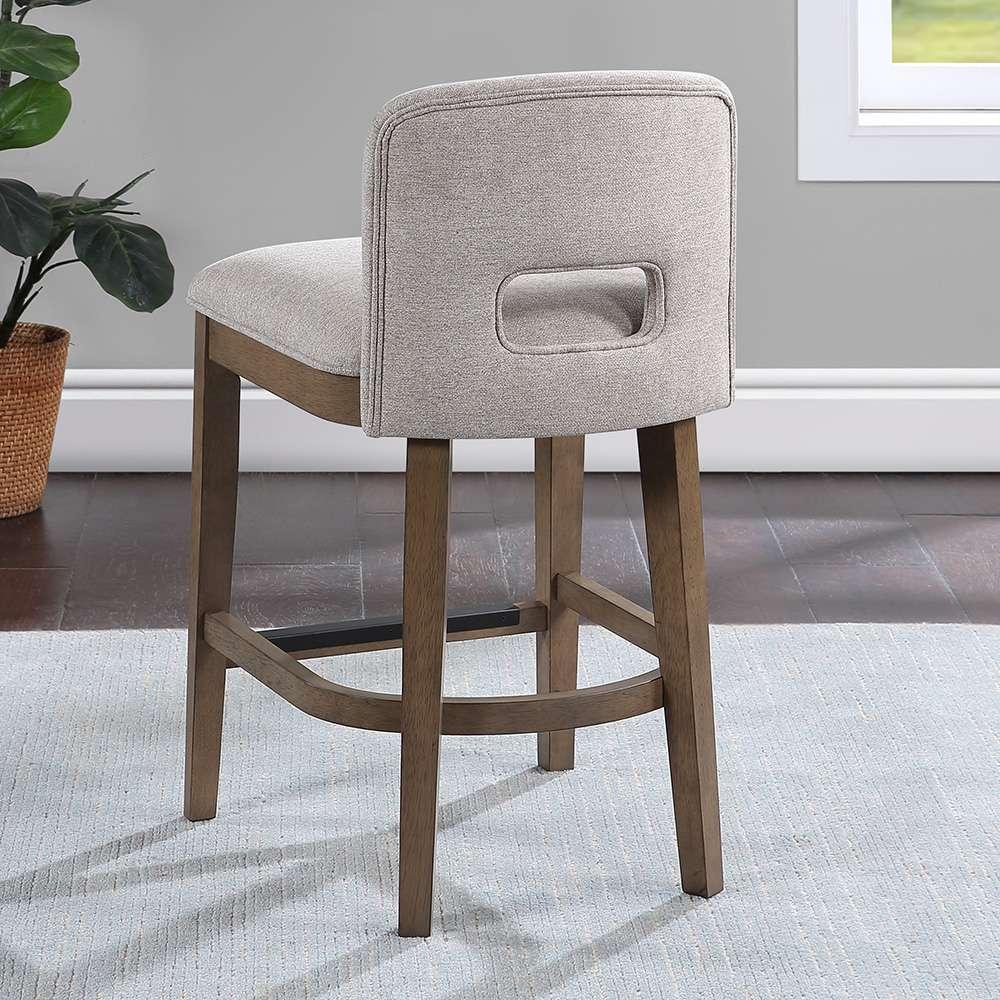 American Woodcrafters - Bistro 26in Stool - Mocha Brown - B2-268-26F veiw 9