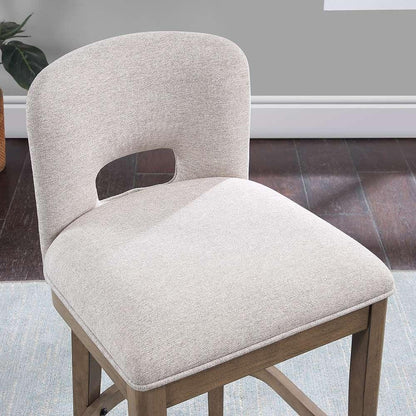 American Woodcrafters - Bistro 26in Stool - Mocha Brown - B2-268-26F veiw 10
